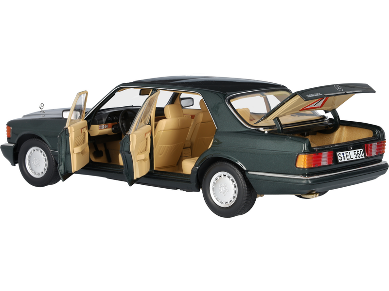 560 SEL V 126 (1985-1991), grün, B66040682