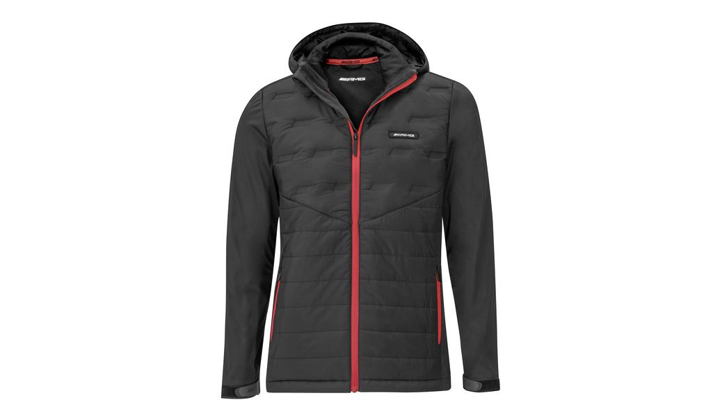 Giacca ibrida AMG da uomo, nero/rosso, B66959679 Giacca ibrida AMG da uomo, nero/rosso, B66959679