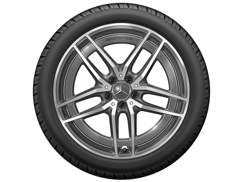 AMG 5-twin-spoke wheel, tantalum gray, Michelin, Pilot Alpin 5 MO1A, 265/40 R20 104W XL, winter, Q440141513210