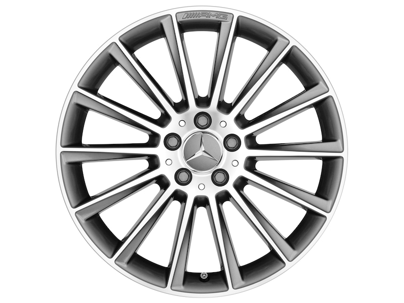 AMG multi-spoke wheel, titanium gray, Michelin, Latitude Alpin LA2 MO, 255/45 R20 105V XL, winter, Q4403015104800J2022