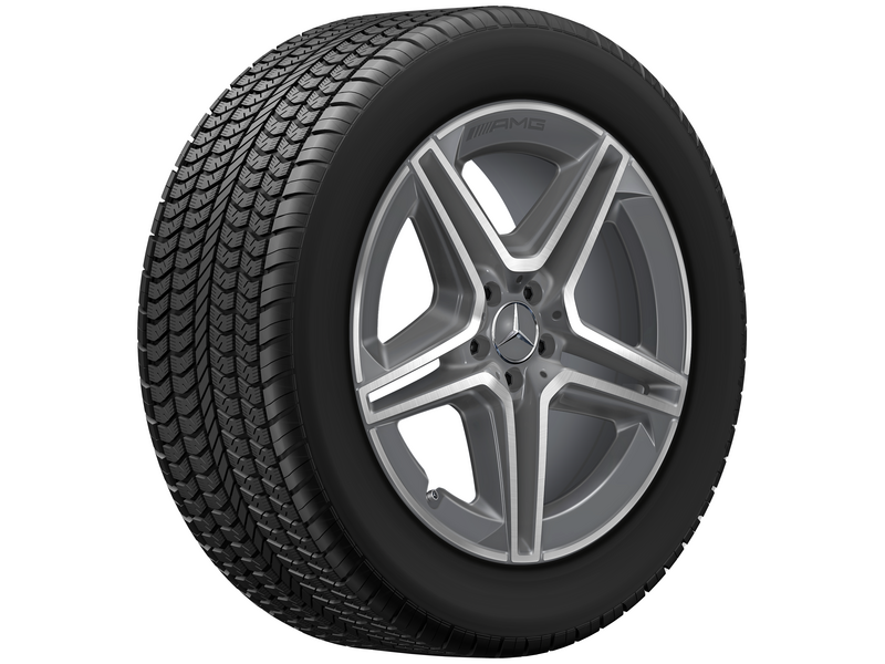 AMG 5-twin-spoke wheel, 50.8 cm (20-inch), high-sheen, GLE, 275/50 R20/, tremolit-metallic, A16740133007X44