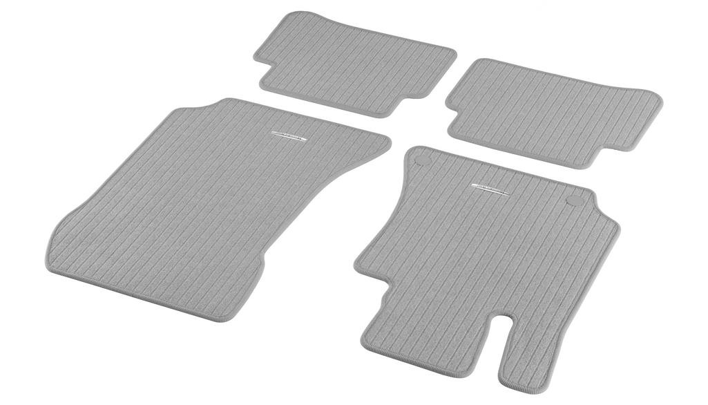 Rep mats CLASSIC, set, 4-piece, E-Class/ CLS, alpaca gray, A21268065487L85