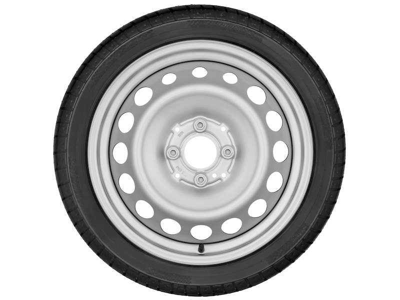 Steel wheel silver, Goodyear, Vector 4Seasons G2, 165/65 R15 81T, all-season, Q44084141005A