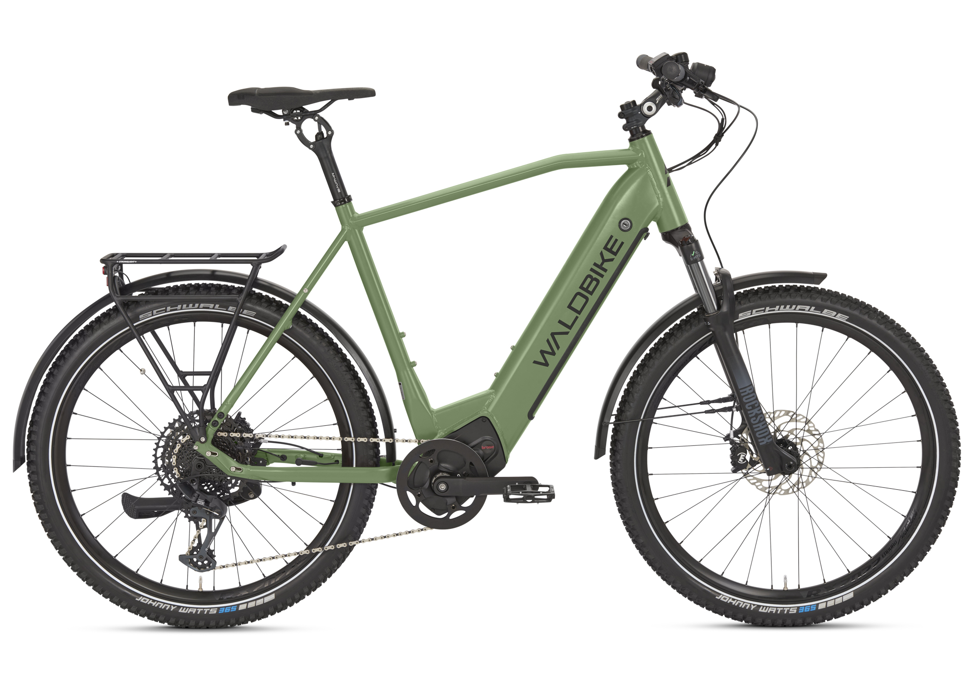 Sorbus Trekking E-Bike "XL", City SUV lizard green, WB-10022023.006.4