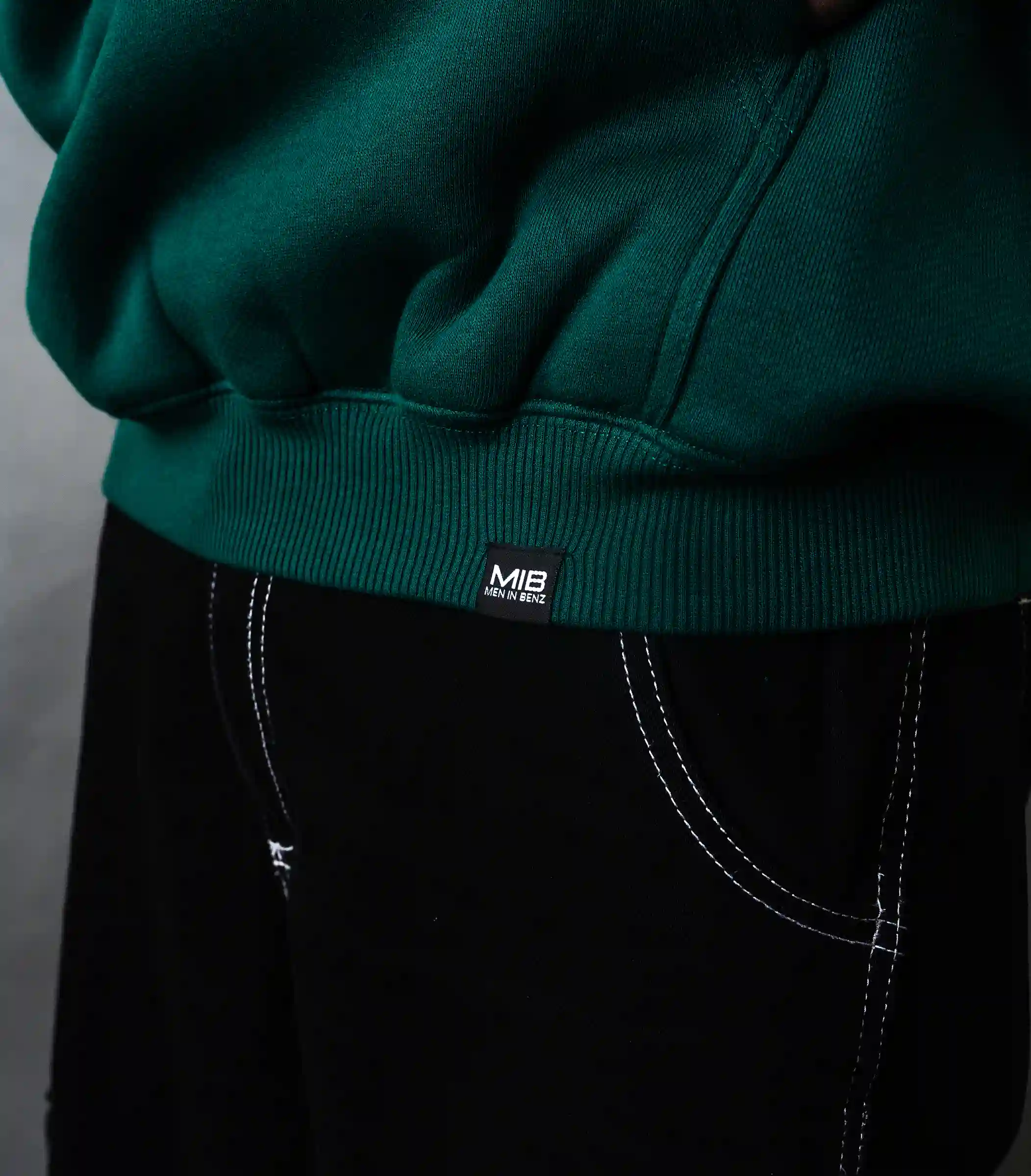 MIB Essential Hoodie (green), green, MIB03001J-1XL005