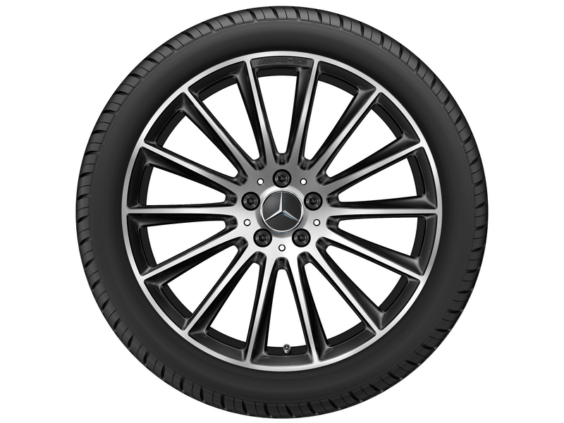 AMG multi-spoke wheel, 50.8 cm (20-inch), S-Class, 285/35 R20/, black, A22340116007X23