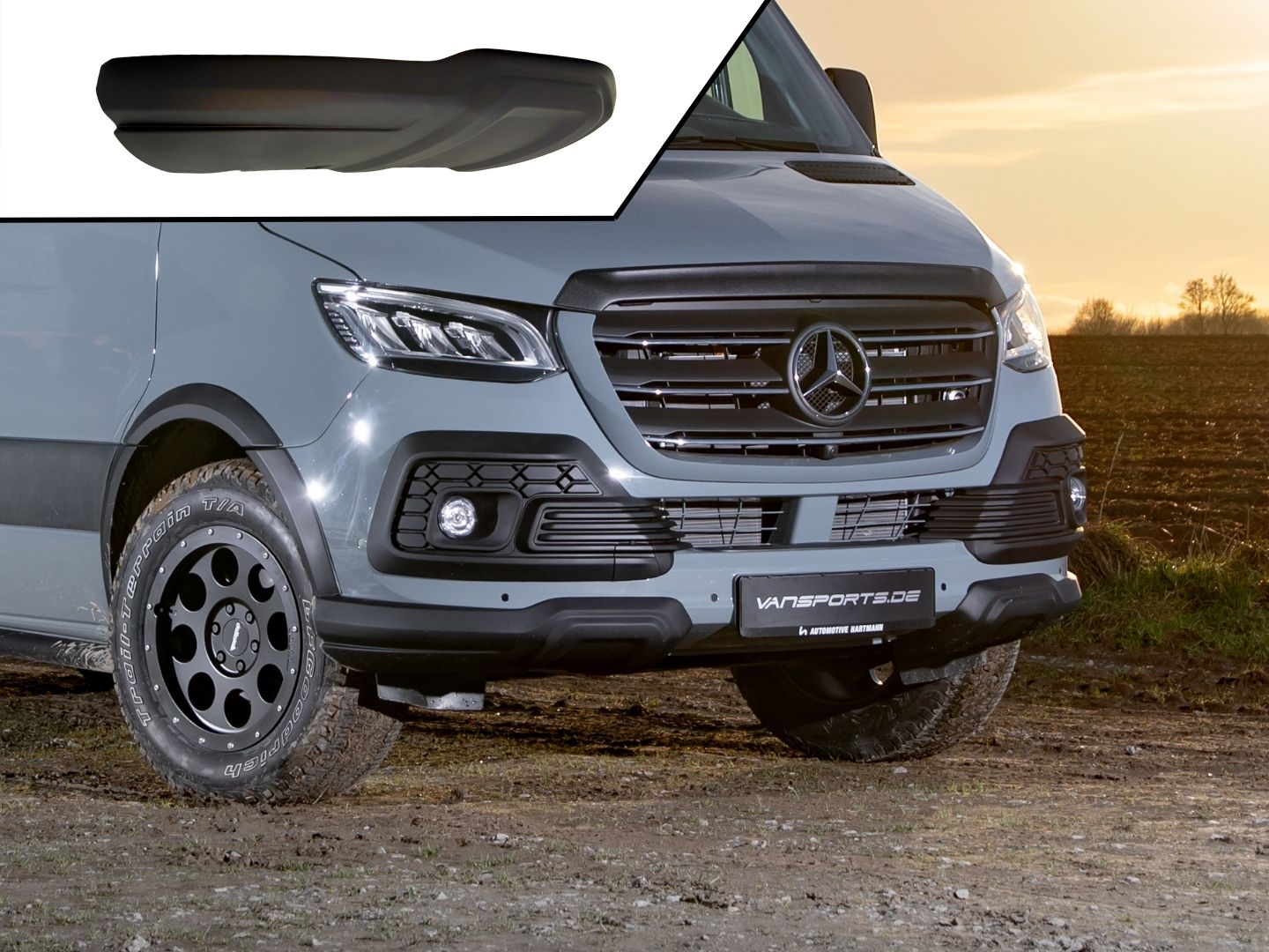 Gravel-X Frontschürzenansätze für Sprinter 907, VS-'907888011