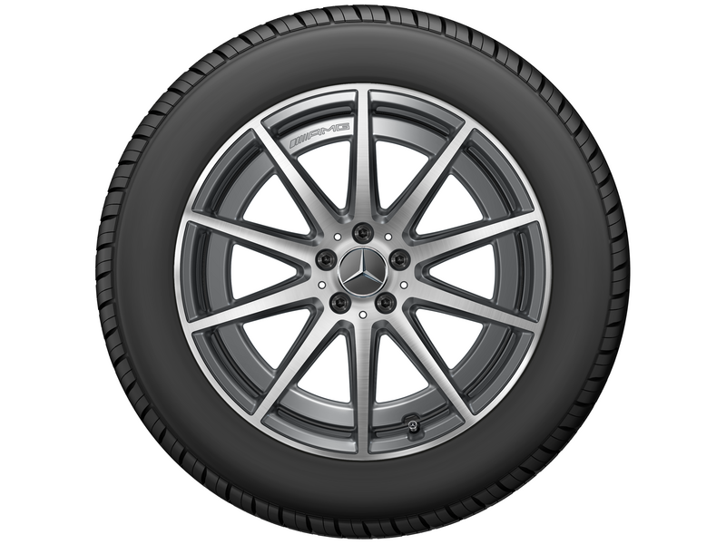 AMG 10-spoke wheel, tantalum gray, Michelin, Pilot Alpin PA5 SUV MO1, 275/50 R20 113V XL, winter, Q440301510660