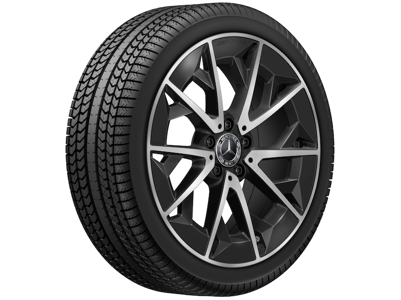 Mercedes-Benz Genuine complete summer AMG 5-twin-spoke wheel, black high-sheen, Michelin, e Primacy 2 MO, 225/40 R19 93 W XL, summer, Q440241510620 Mercedes-Benz Genuine complete summer AMG 5-twin-spoke wheel, black high-sheen, Michelin, e Primacy 2 MO, 225/40 R19 93 W XL, summer, Q440241510620