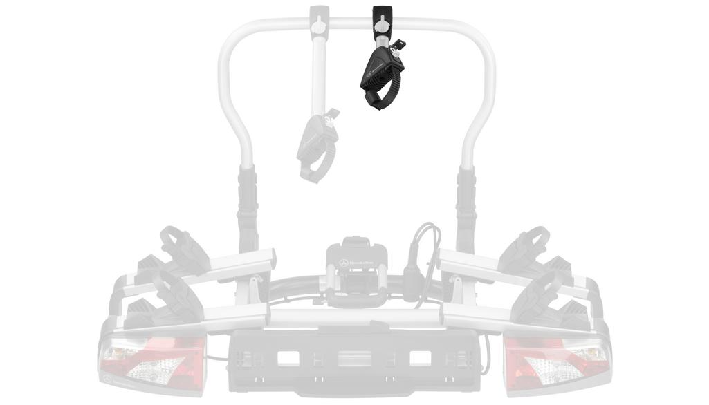 Heckfahrradträger, Haltearm für 1. Fahrrad, (u.a. S-Klasse/ GLC/ CLA), silberfarben, schwarz, A0008902293 Heckfahrradträger, Haltearm für 1. Fahrrad, (u.a. S-Klasse/ GLC/ CLA), silberfarben, schwarz, A0008902293