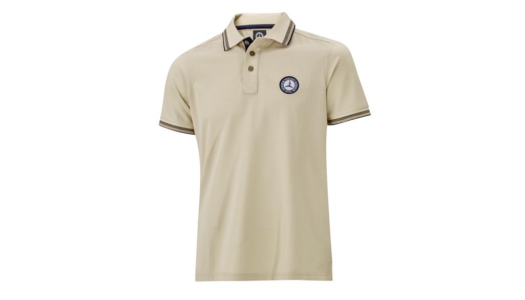 Polo da uomo, cognac / blu, B66041743 Polo da uomo, cognac / blu, B66041743