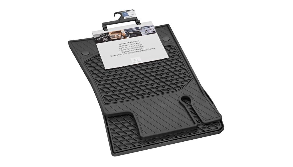 Tappetini CLASSIC per tutte le stagioni, set, 2 pezzi, SLK-SLC, nero, A17268063019G33 Tappetini CLASSIC per tutte le stagioni, set, 2 pezzi, SLK-SLC, nero, A17268063019G33