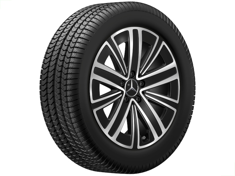 Mercedes-Benz Original Winter-Komplettrad 10-Doppelspeichen Aero schwarz glanzgedreht , Goodyear, UltraGrip Performance 3 MO, 215/60 R18 102 H XL, Winter, Q440301410550 Mercedes-Benz Original Winter-Komplettrad 10-Doppelspeichen Aero schwarz glanzgedreht , Goodyear, UltraGrip Performance 3 MO, 215/60 R18 102 H XL, Winter, Q440301410550