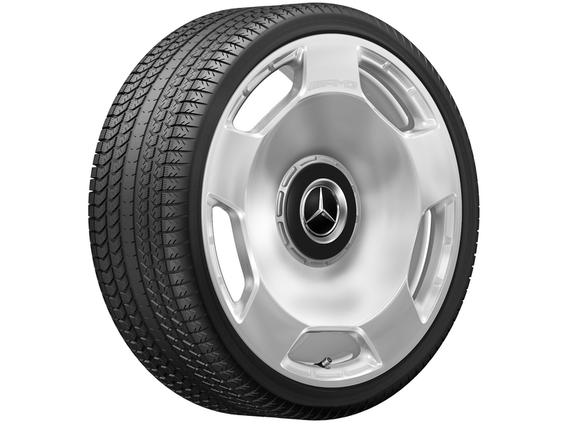 AMG forged wheel in 5-hole design, GLS, 325/35 R23/, silver-colored, A16740188007X15