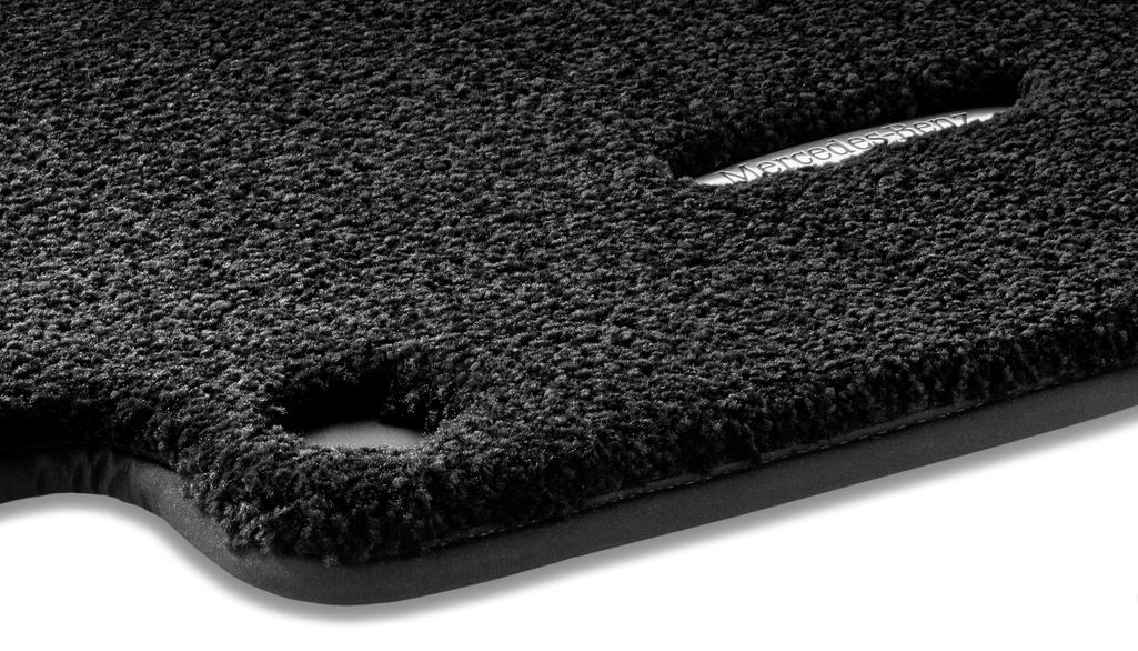 EXCLUSIEVE veloursmatten, mat bestuurder/passagier, 2-delig, EQE, zwart, A29568043039K26 EXCLUSIEVE veloursmatten, mat bestuurder/passagier, 2-delig, EQE, zwart, A29568043039K26