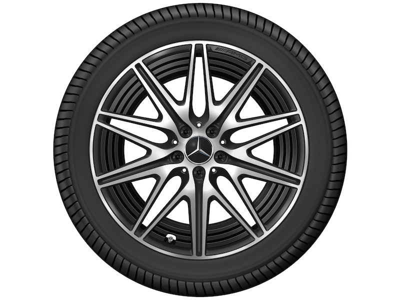 AMG 10-Speichen-Rad, 50,8 cm (20 Zoll), C-Klasse, 265/35 R20/, schwarz matt, A2064001200