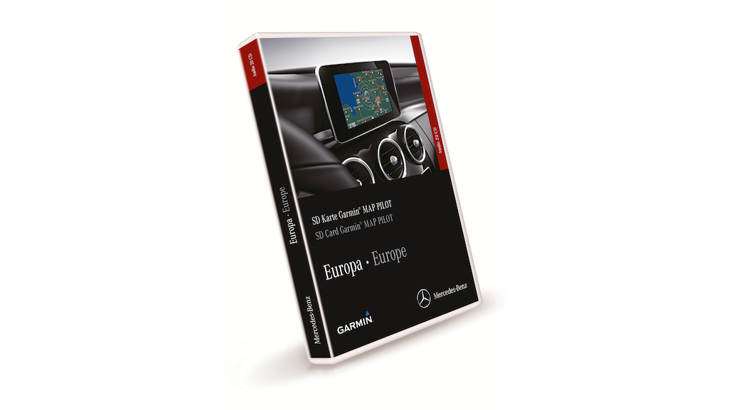 Garmin® MAP PILOT, Navigationsmodul SD-Karte ECE, für Nachrüstung Code 357 (EG9), bei vorhandener Vorrüstung Code 522, Version 2025 Final Edition
