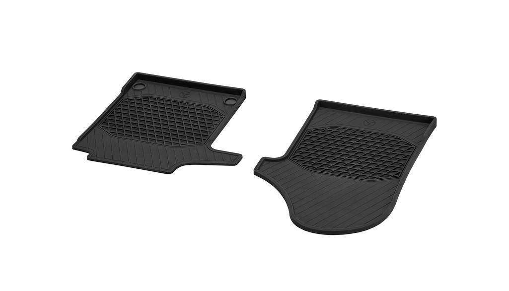 All-weather mats, driver & front passenger mat, 2-piece, V-Class/EQV/Vito/eVito, black, A4476809302