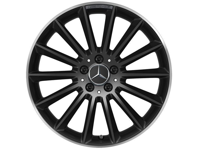 AMG Vielspeichen-Rad Schwarz Glanzgedreht, Bridgestone, Turanza T005 MO, 225/40 R19 93W XL, Sommer, Q440241910070