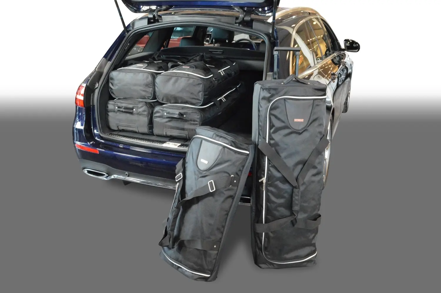 Reisetaschenset passend für Mercedes-Benz E-Klasse estate (S213) 2016-2023 Kombi - Schwarz, CB-M22301S