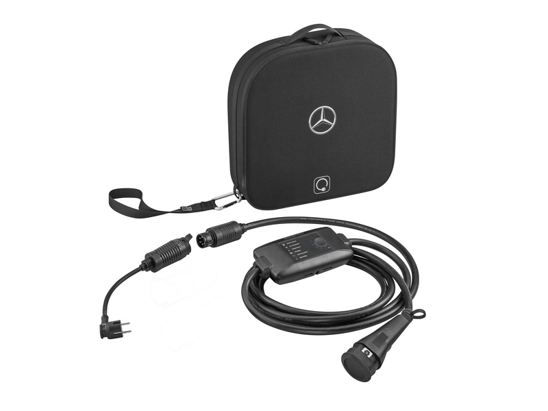 Flexible charging system Pro, adapter, type E/F (EU), (e.g. S-Class/ smart/ GLC), black, A0008211902