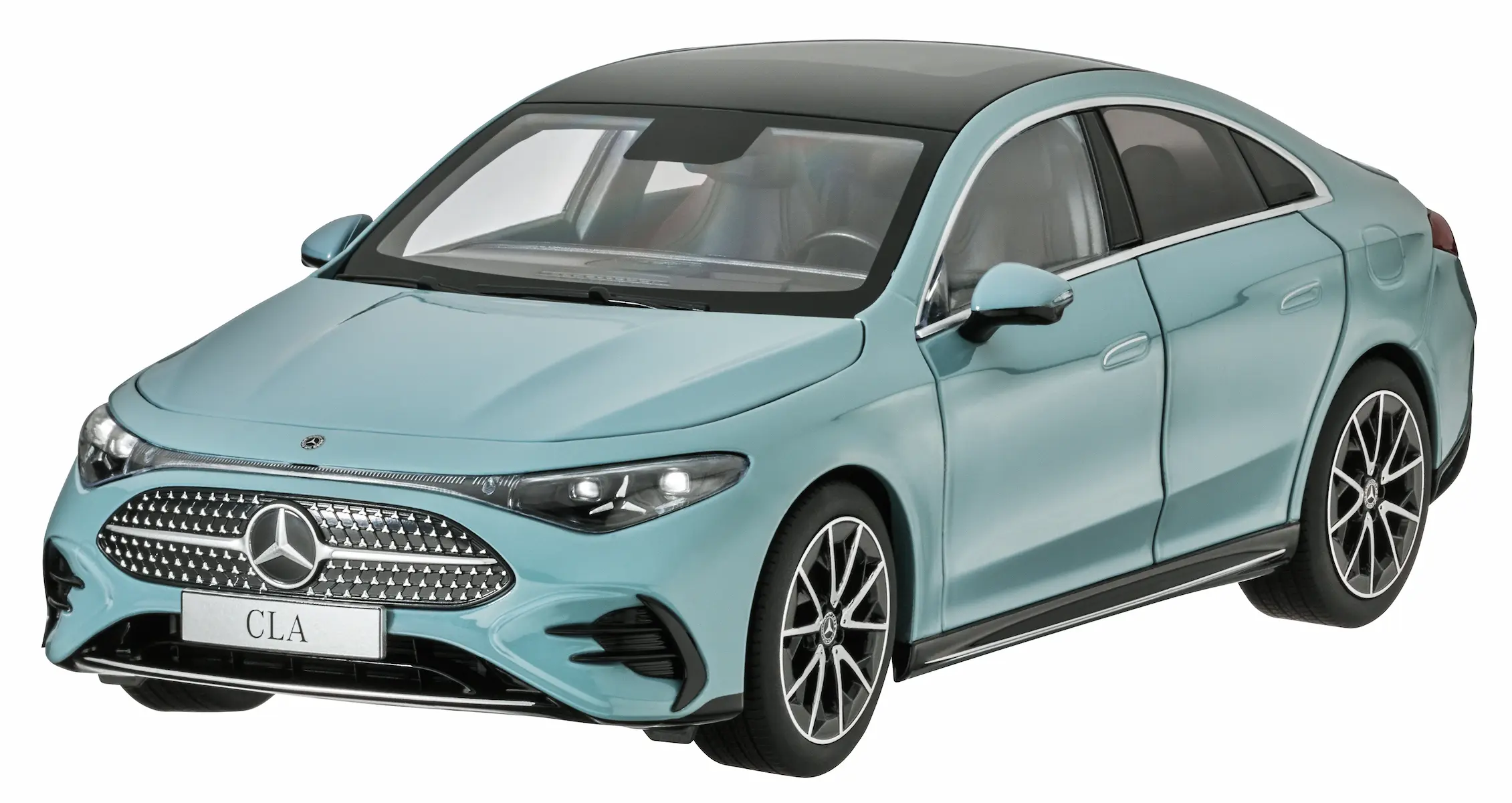 Model car: CLA Coupé, C178, aquamint, NZG, 1:18, B66960846 Model car: CLA Coupé, C178, aquamint, NZG, 1:18, B66960846
