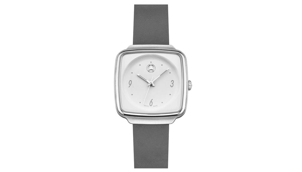 Armbanduhr Damen, Modern, weiß / anthrazit / schwarz, SALEB66959455