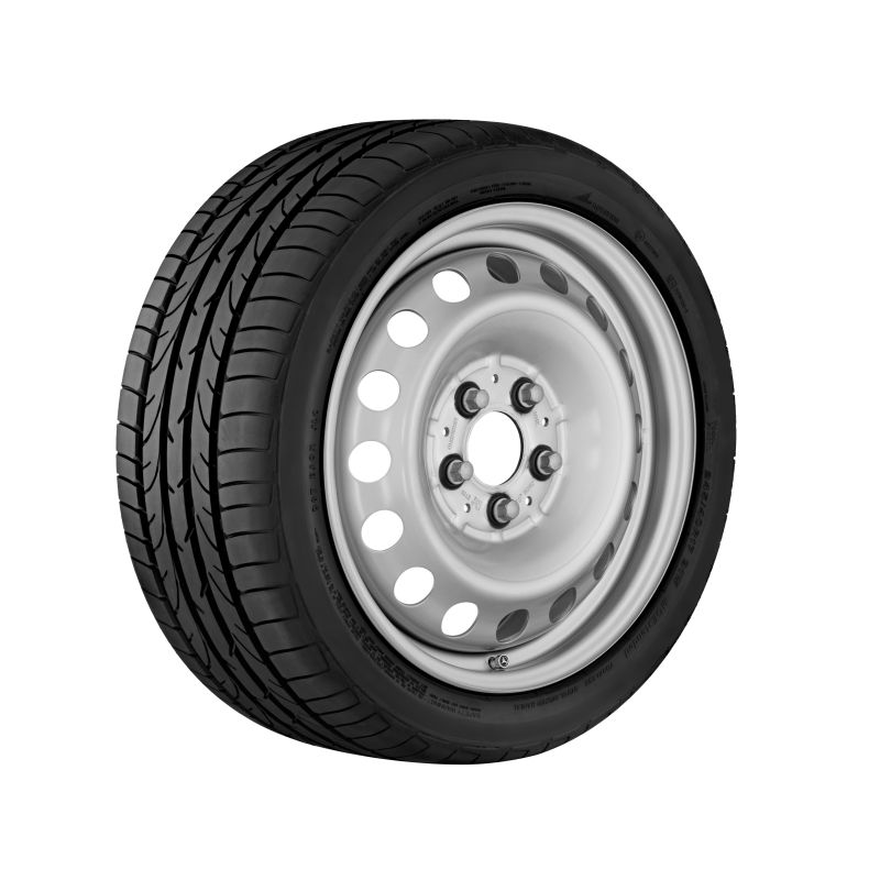 Stahl-Rad Silber, Continental, ContiVanContact 100, 225/75 R16 121/120(122)R(L) C, Sommer, Q4402711102300J2020