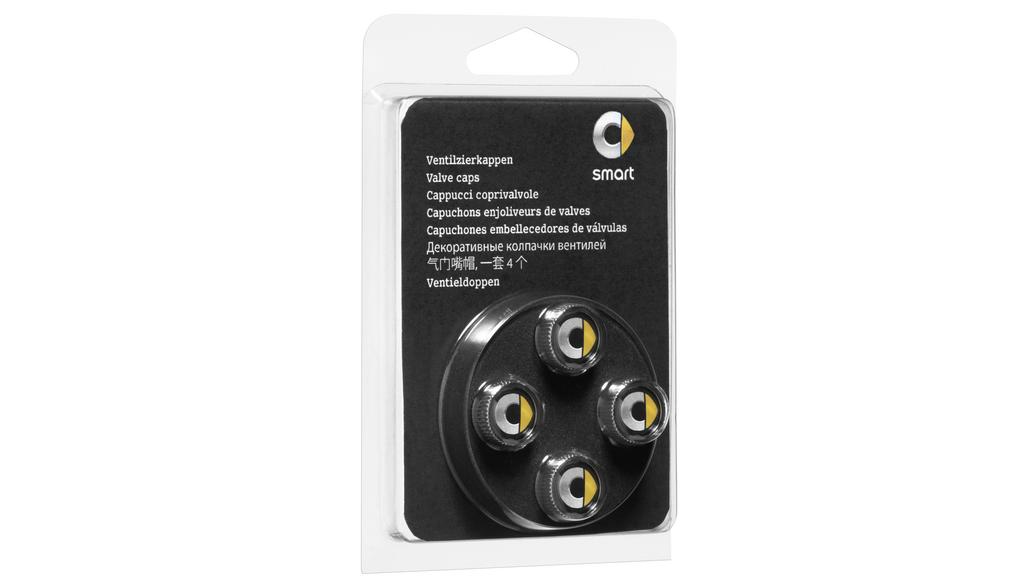 Valve trim cap, set, 4-piece, smart, smart, chrome, B66472003 Valve trim cap, set, 4-piece, smart, smart, chrome, B66472003