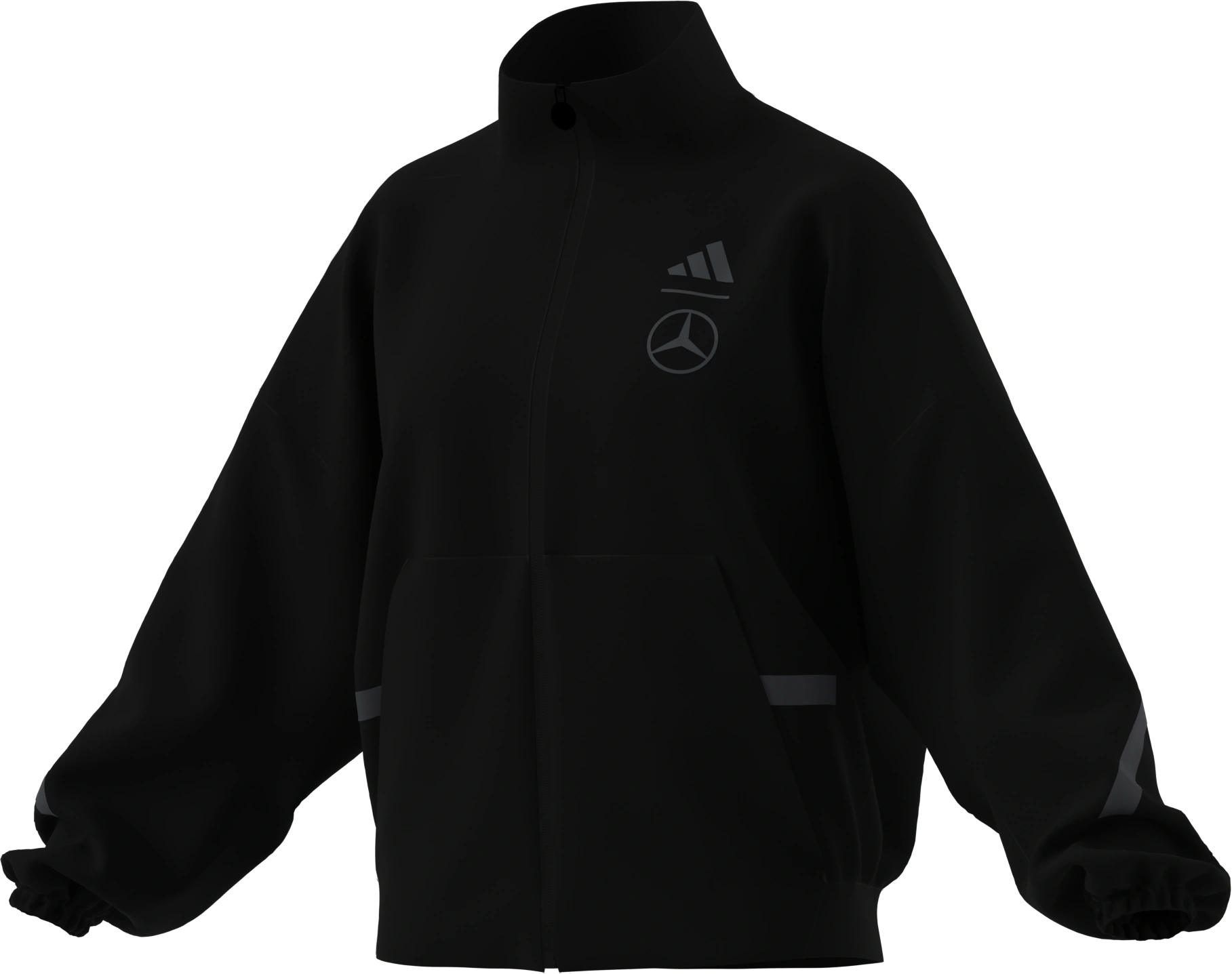 Sweatjacke Unisex, schwarz, XS, B67960201
