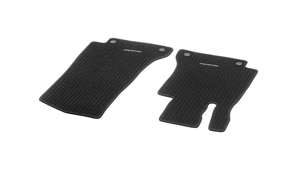 Tappetini Rep CLASSIC, tappetino conducente/passeggero, 2 pezzi, Classe C, nero, A20568010489G32