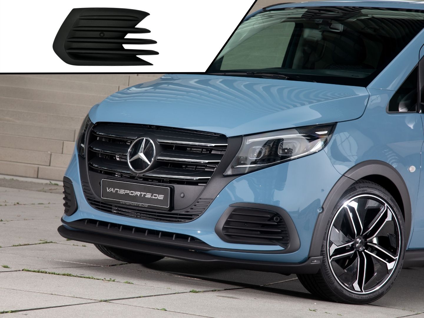 Voorschortbevestigingen voor Mercedes-Benz Vito/ V-Klasse 447 (vanaf facelift 2024), VS-4478850122D