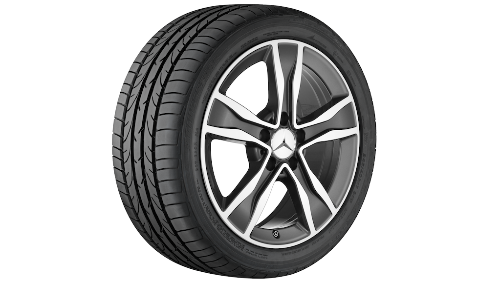 5-spoke wheel Tremolit-metallic polished, Bridgestone, Blizzak LM32 MOE, 225/50 R17 94H, Winter, Q44054191002A 5-spoke wheel Tremolit-metallic polished, Bridgestone, Blizzak LM32 MOE, 225/50 R17 94H, Winter, Q44054191002A