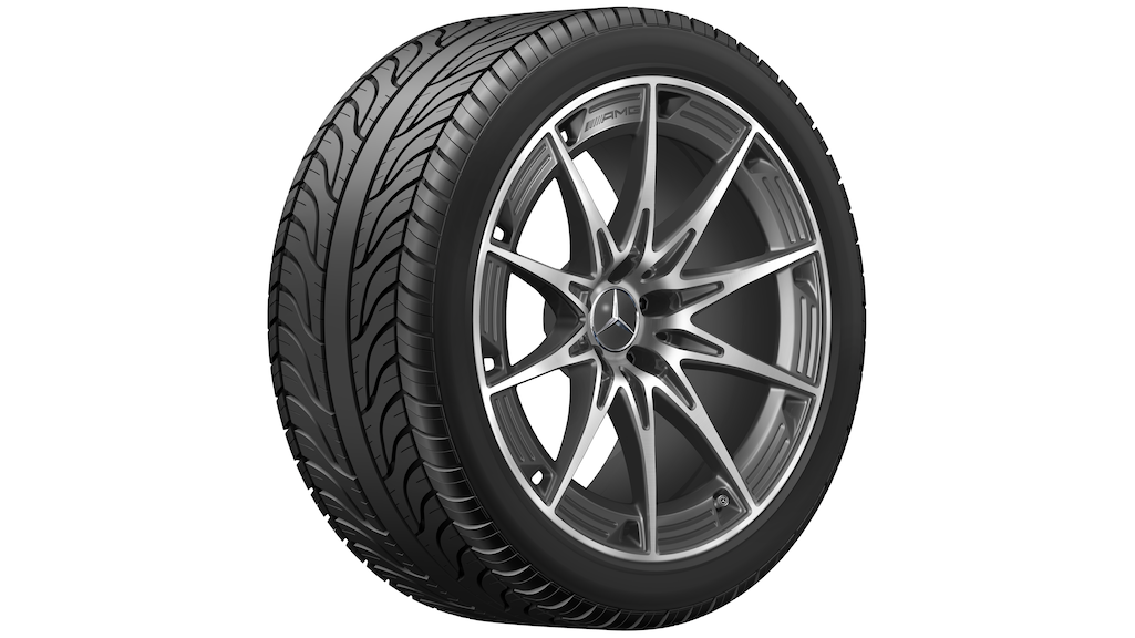 AMG 10-Speichen-Rad, glanzgedreht, AMG GT, 295/35 R20/, tantalgrau, A19240109007Y51