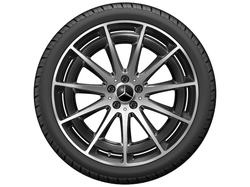 AMG multi-spoke wheel, black gloss turned, Continental, WinterContact TS 860 S MO1, 265/40 R21 105V, Winter, Q440141113260