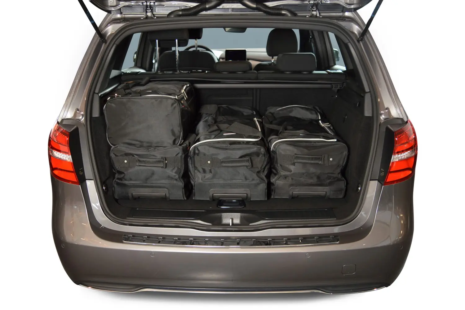 Reisetaschenset passend für Mercedes-Benz B-Klasse (W246) 2011-2018 5-Türer Schrägheck - Schwarz, CB-M21001S