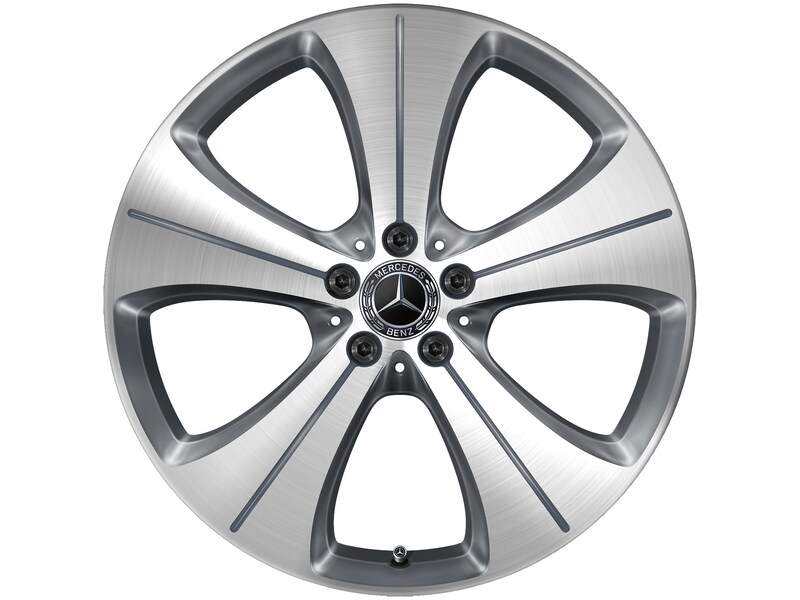 5-Loch-Rad Glanzgedreht Tremolit-metallic, Bridgestone, Blizzak LM001 MO, 235/45 R20 96H, Winter, Q440141911410G12021