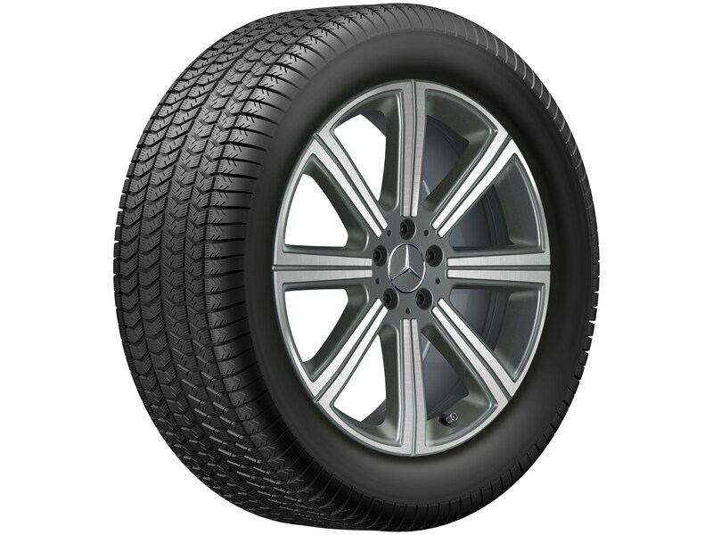 8-spoke wheel gray Himalaya gloss turned, Continental, WinterContact TS 850 P MO, 275/50 R20 113V XL, Winter, Q4403011102400J2022