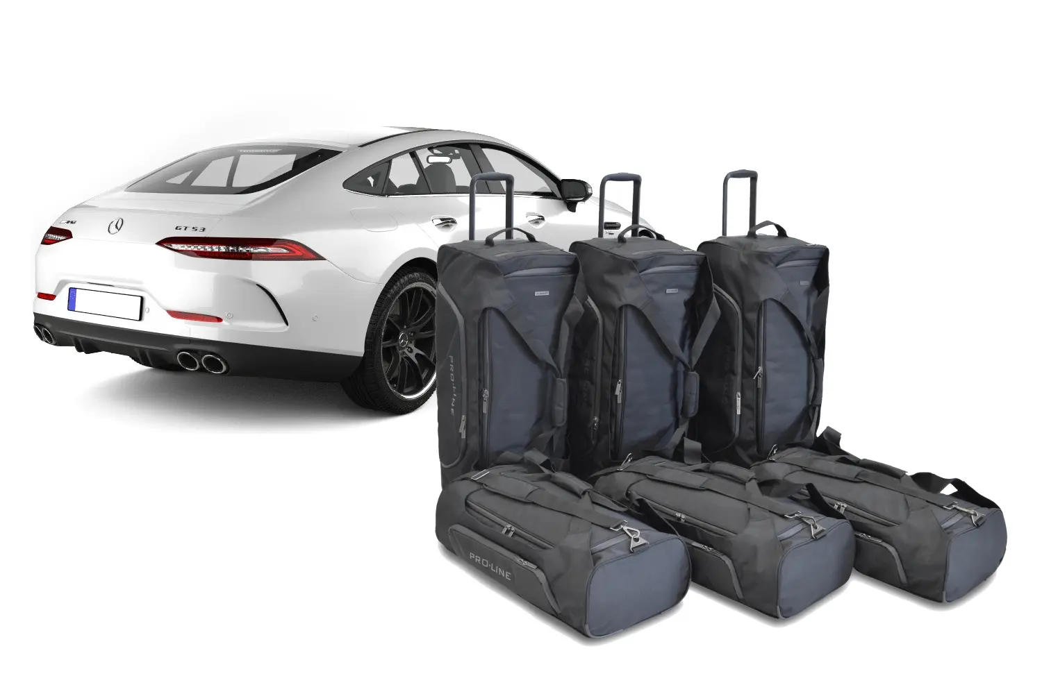 Reistassenset geschikt voor Mercedes-Benz AMG GT 4-Door Coupé (X290) 2018-today 4-Door Saloon Pro.Line - Zwart, CB-M23001SP Reistassenset geschikt voor Mercedes-Benz AMG GT 4-Door Coupé (X290) 2018-today 4-Door Saloon Pro.Line - Zwart, CB-M23001SP