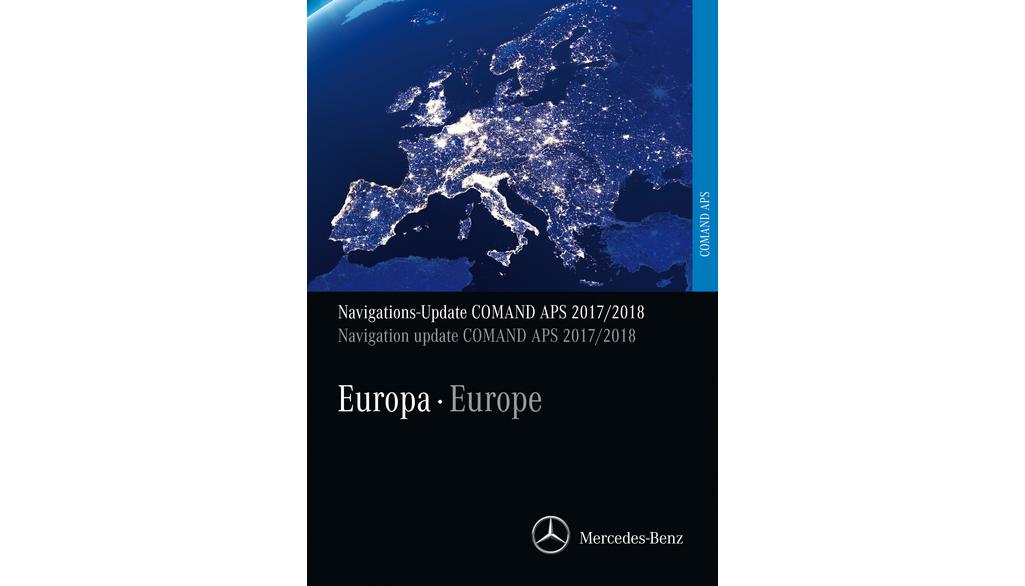 Navigations-DVD, COMAND APS, Europa, Version 2017/2018, - FINAL VERSION, (u.a. CLC/ Sprinter/ B-Klasse), A1698270800