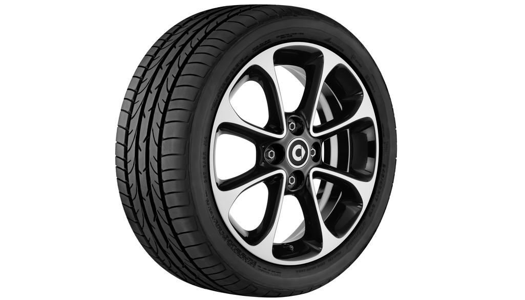 8-spoke wheel, black, Dunlop, Winter Response 2, 185/60 R15 84T, Winter, Q440361210330 8-spoke wheel, black, Dunlop, Winter Response 2, 185/60 R15 84T, Winter, Q440361210330
