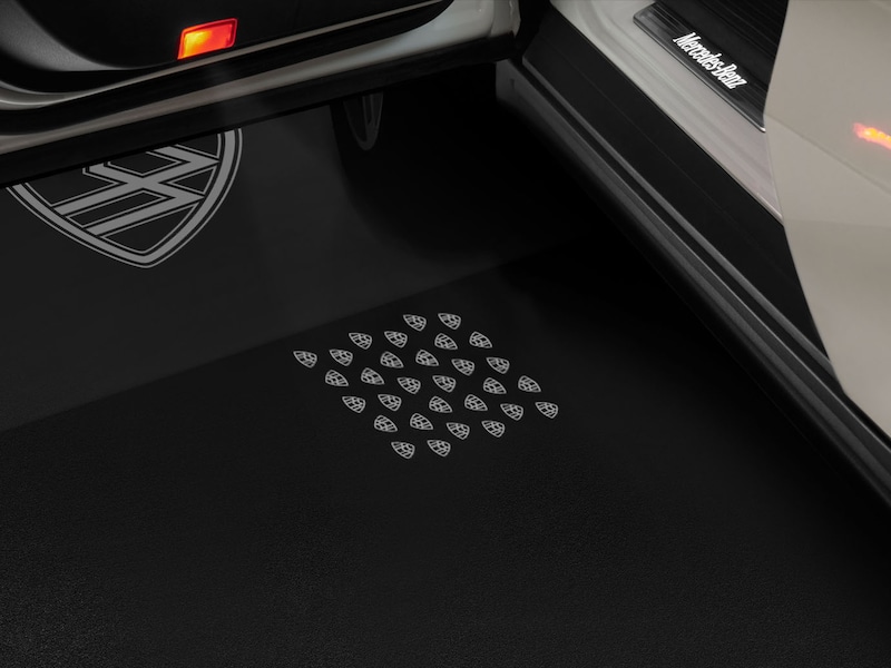 LCD-Projektor, mit animiertem Mercedes-Maybach Pattern, S-Klasse/ EQS, A2238209005
