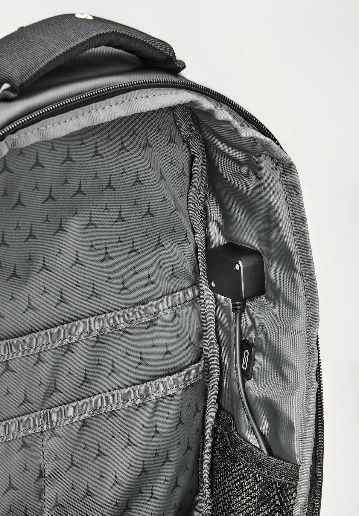 Rucksack, schwarz, Polyamid (recycelt) / Polyester, Samsonite, B67960127