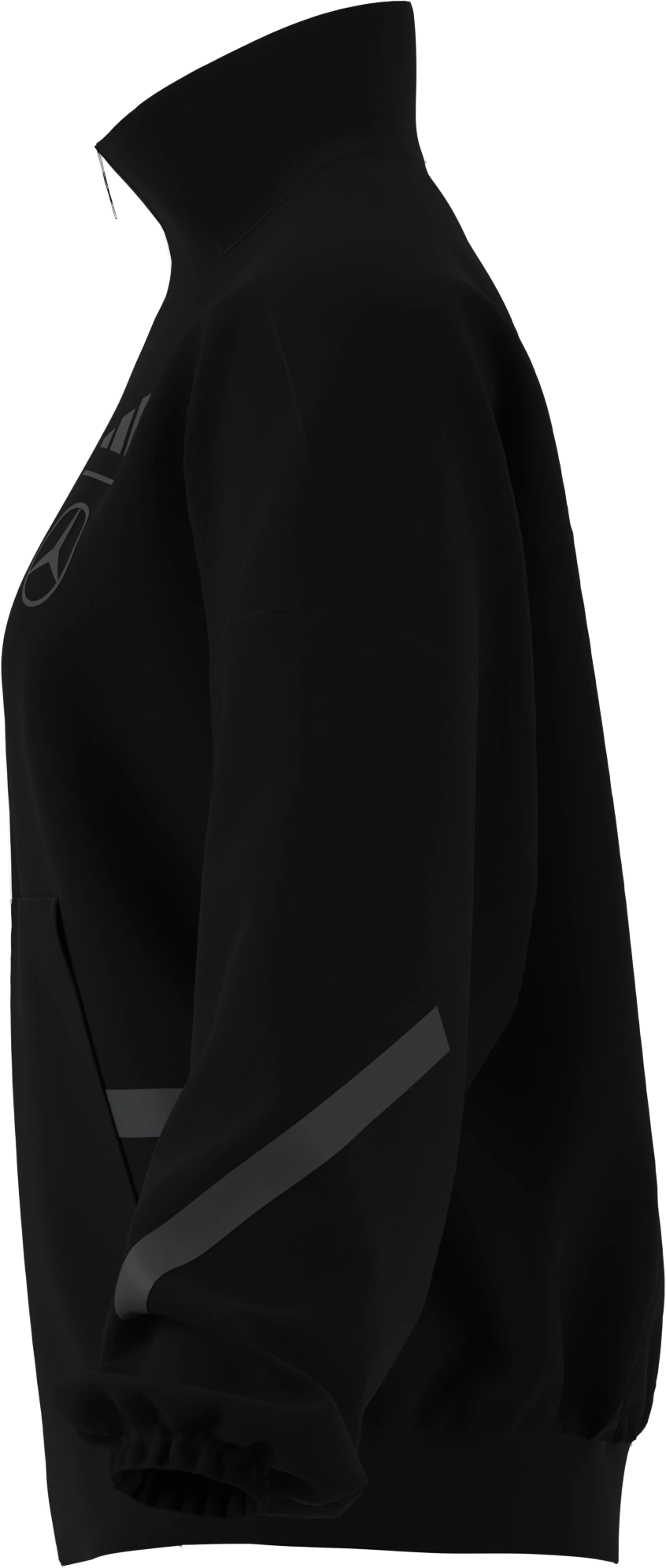 Sweatjacke Unisex, schwarz, XS, B67960201