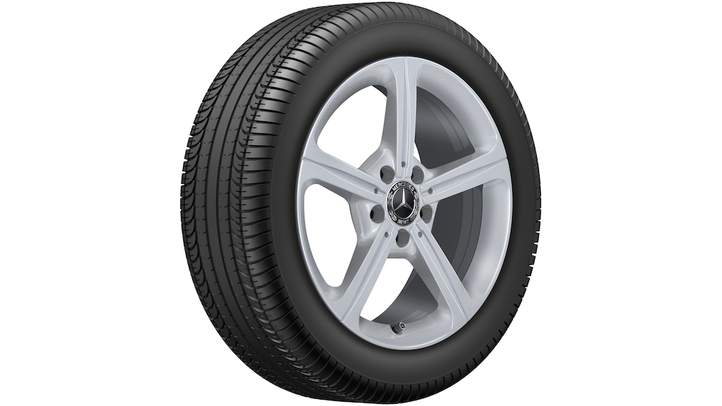 5-spoke wheel, CLA/ B-Class/ A-Class, Continental, WinterContact TS 850 P MO, 205/55 R17/91H, Winter, Q440141110000