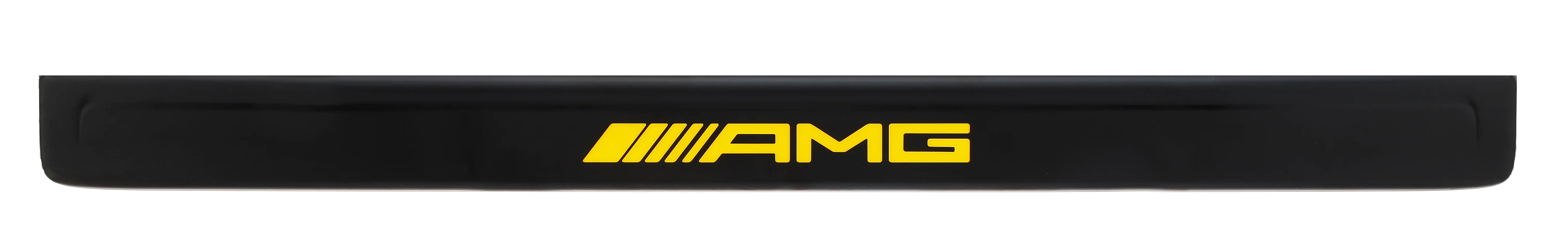 Interchangeable cover for illuminated door sill panel, AMG, front, 2-fold, A2366800702 Interchangeable cover for illuminated door sill panel, AMG, front, 2-fold, A2366800702