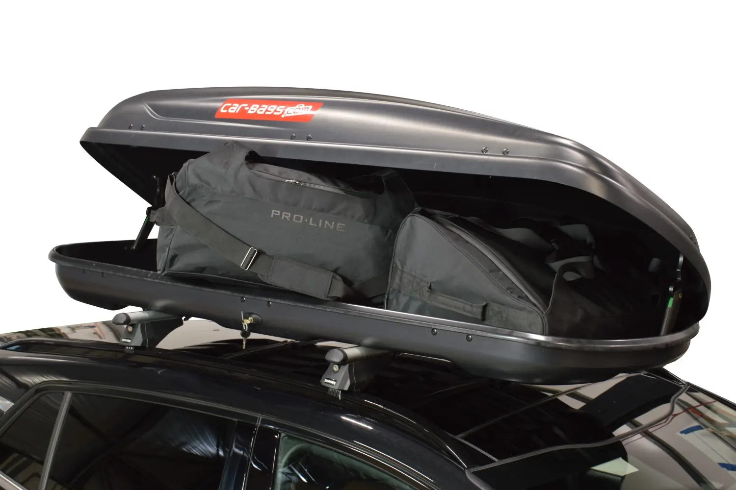 Dachbox Pro.Line Taschenset 4-Teilig - 147x30x63 cm, schwarz, CB-BOXBAG1P Dachbox Pro.Line Taschenset 4-Teilig - 147x30x63 cm, schwarz, CB-BOXBAG1P