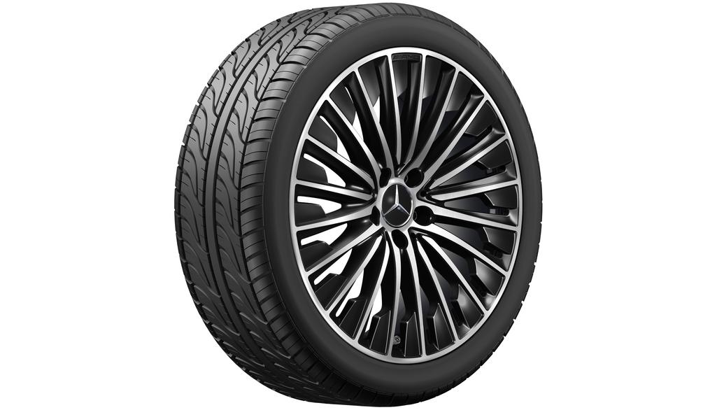 AMG multi-spoke wheel, 48.3 cm (19-inch), high-sheen, CLE, 275/35 R19/, black, A23640120007X23