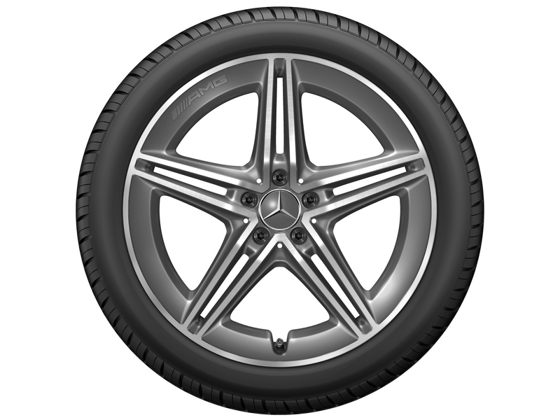 AMG 5-twin-spoke wheel, tantalum gray, Michelin, Pilot Alpin 5 MO1, 265/40 R20 104W XL, winter, Q440141511890