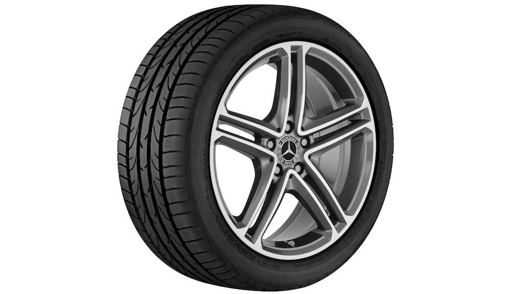 5-Doppelspeichen-Rad Tremolit-metallic Glanzgedreht 5-Doppelspeichen-Rad Tremolit-metallic Glanzgedreht
